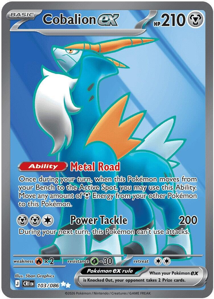 Cobalion ex - 103/086 | Local Legends