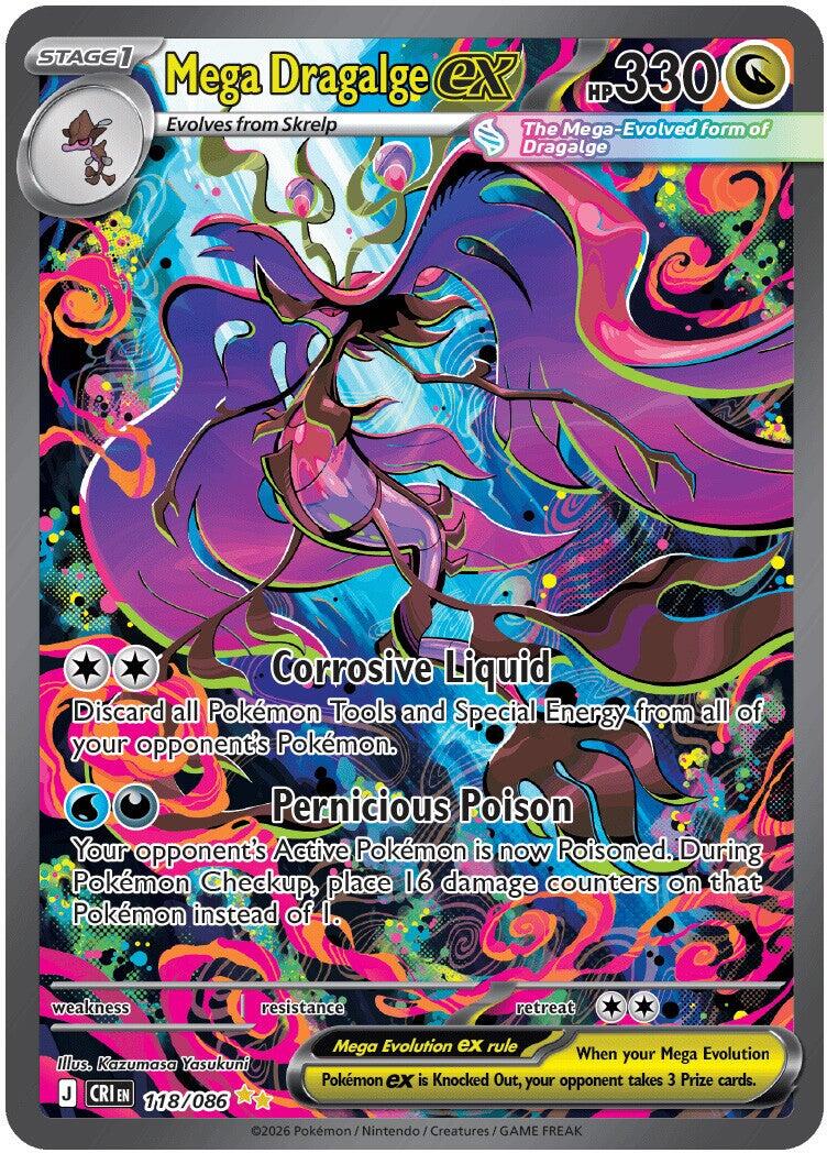 Mega Dragalge ex - 118/086 | Local Legends