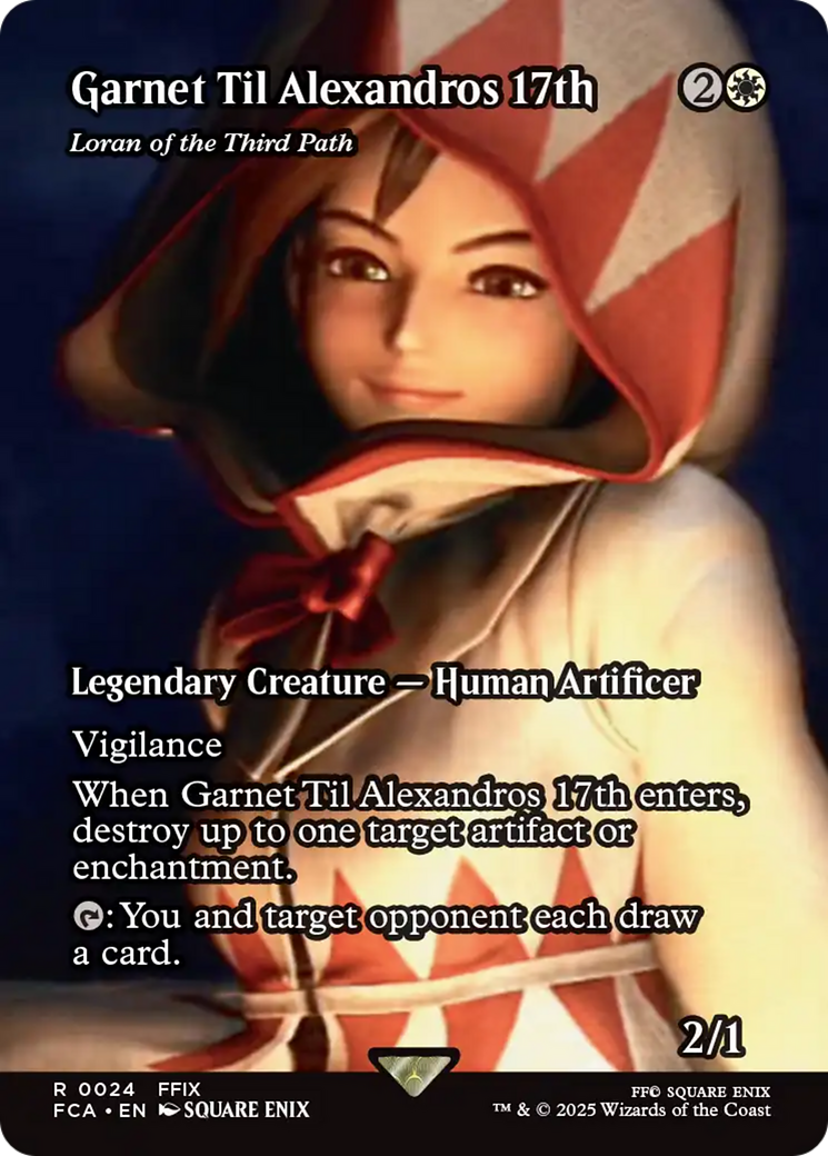 Garnet Til Alexandros 17th - Loran of the Third Path (Showcase) [FINAL FANTASY : Through the Ages] | Local Legends