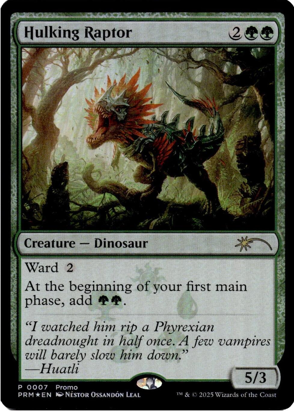 Hulking Raptor | Local Legends