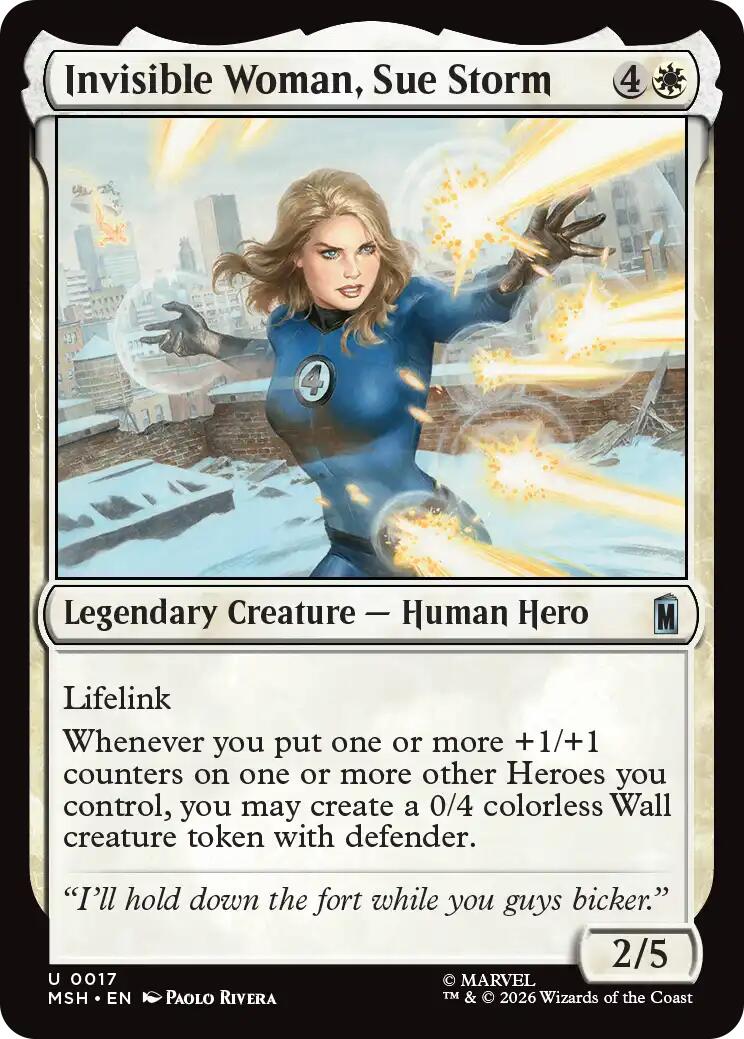 Invisible Woman, Sue Storm | Local Legends