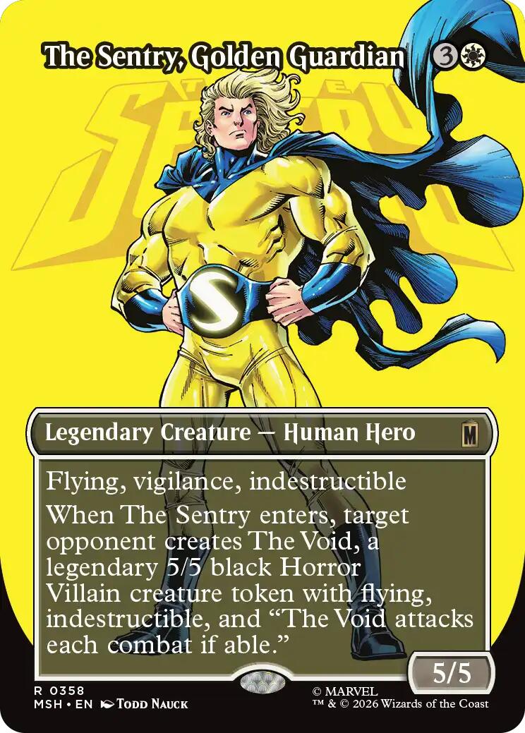 The Sentry, Golden Guardian (Borderless) | Local Legends