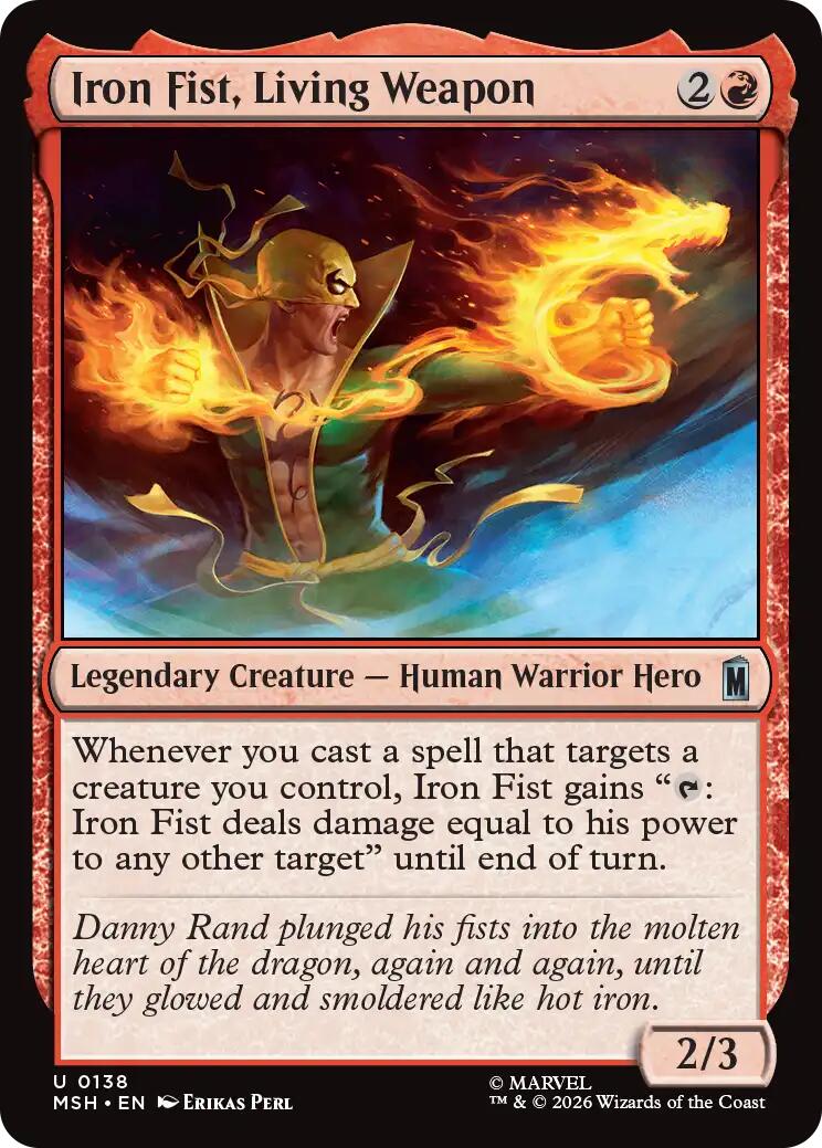Iron Fist, Living Weapon | Local Legends