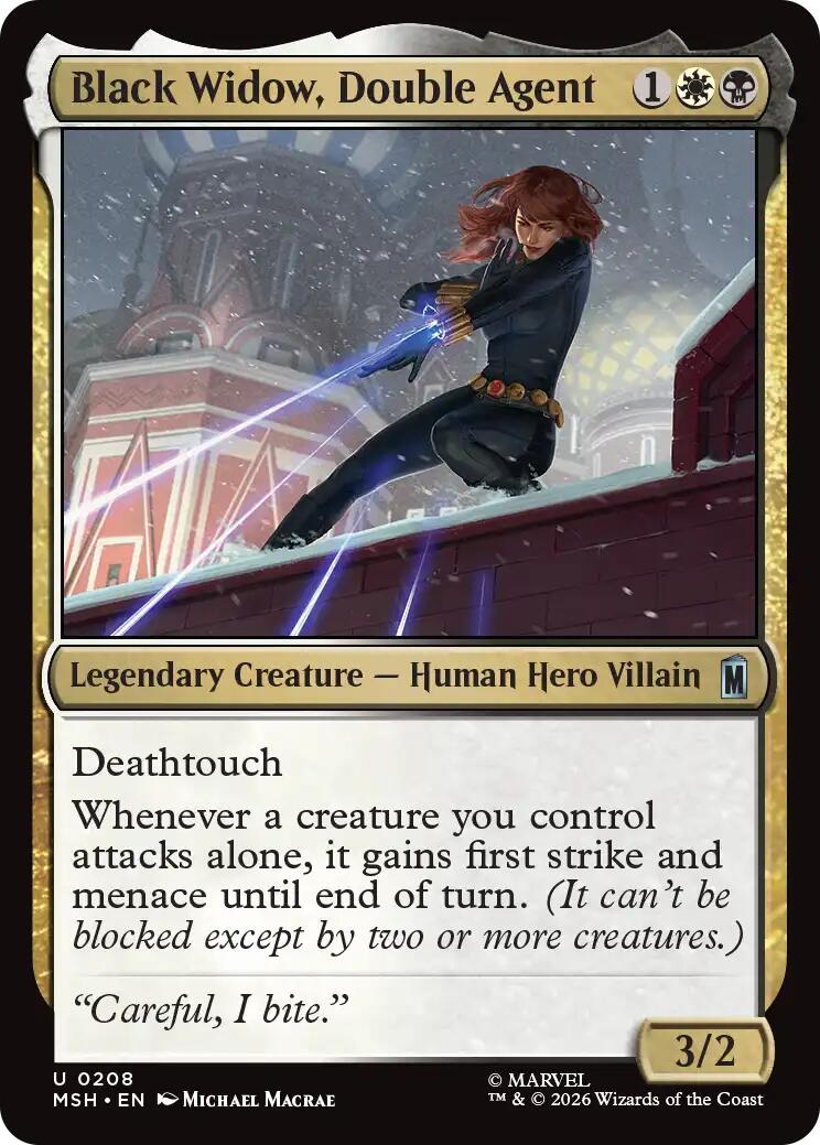 Black Widow, Double Agent | Local Legends