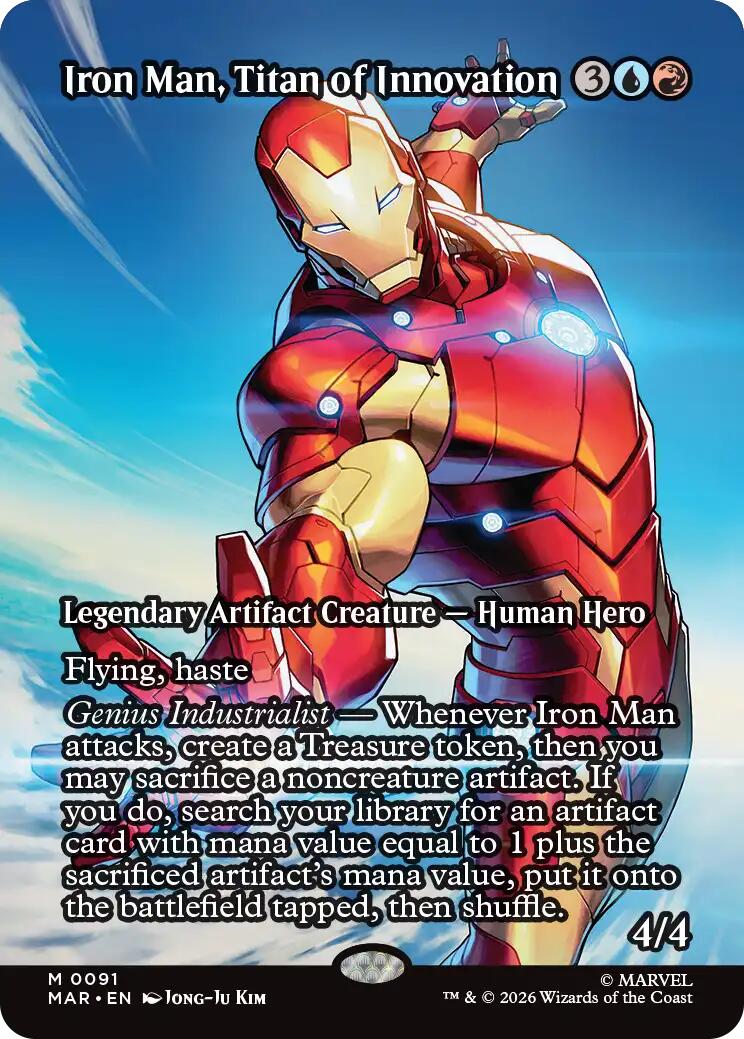 Iron Man, Titan of Innovation (Borderless) | Local Legends