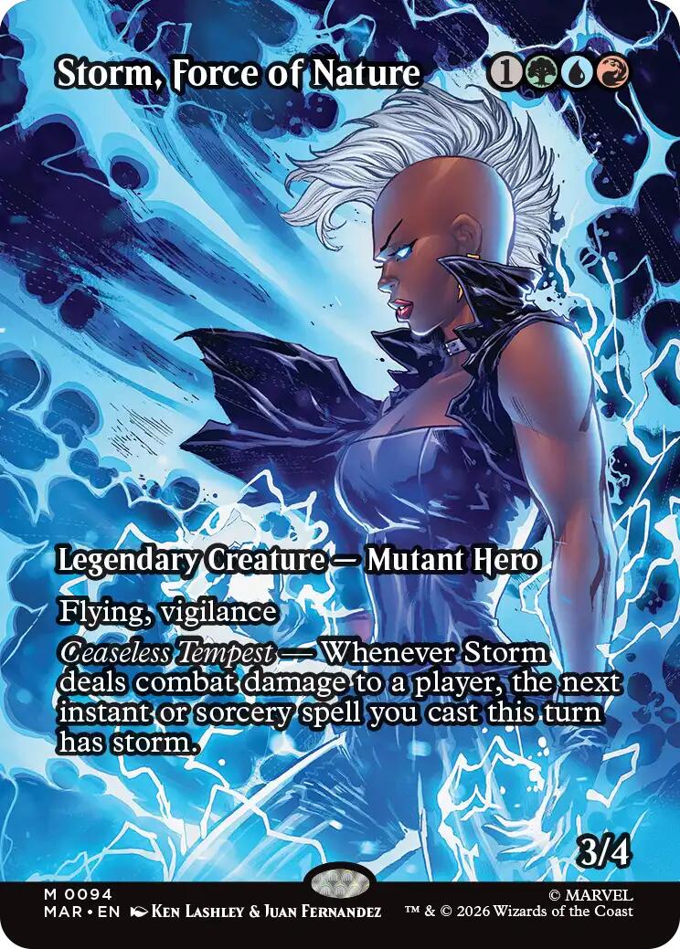 Storm, Force of Nature (Borderless) | Local Legends
