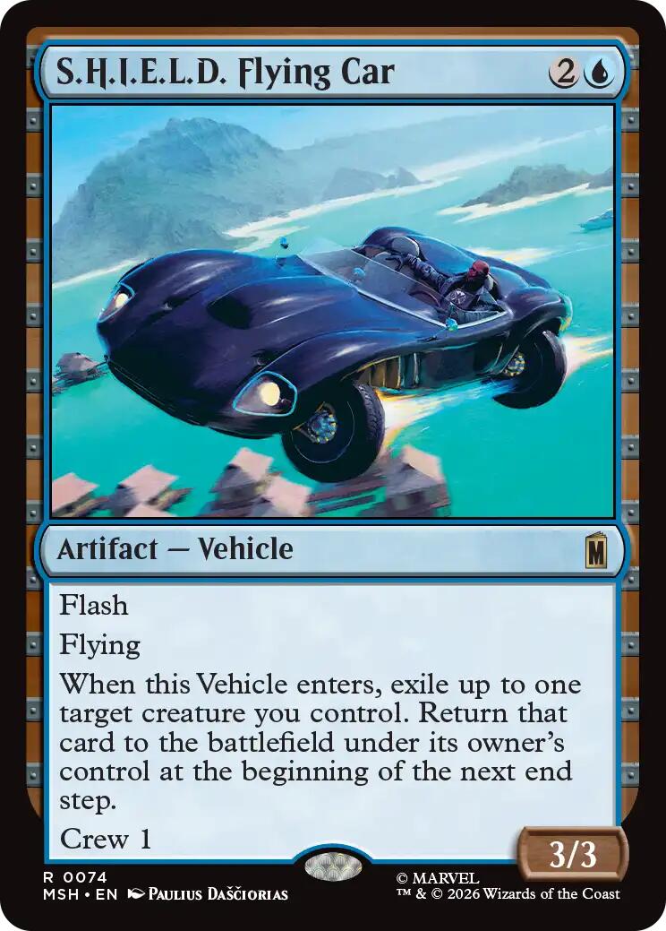 S.H.I.E.L.D. Flying Car | Local Legends