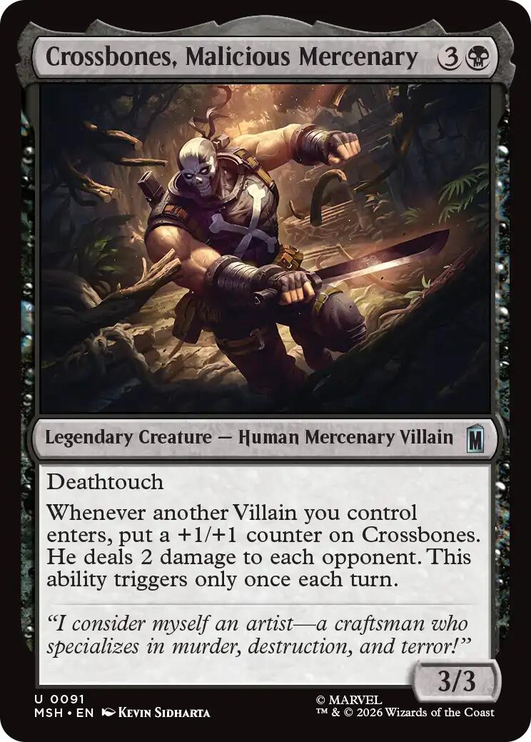 Crossbones, Malicious Mercenary | Local Legends