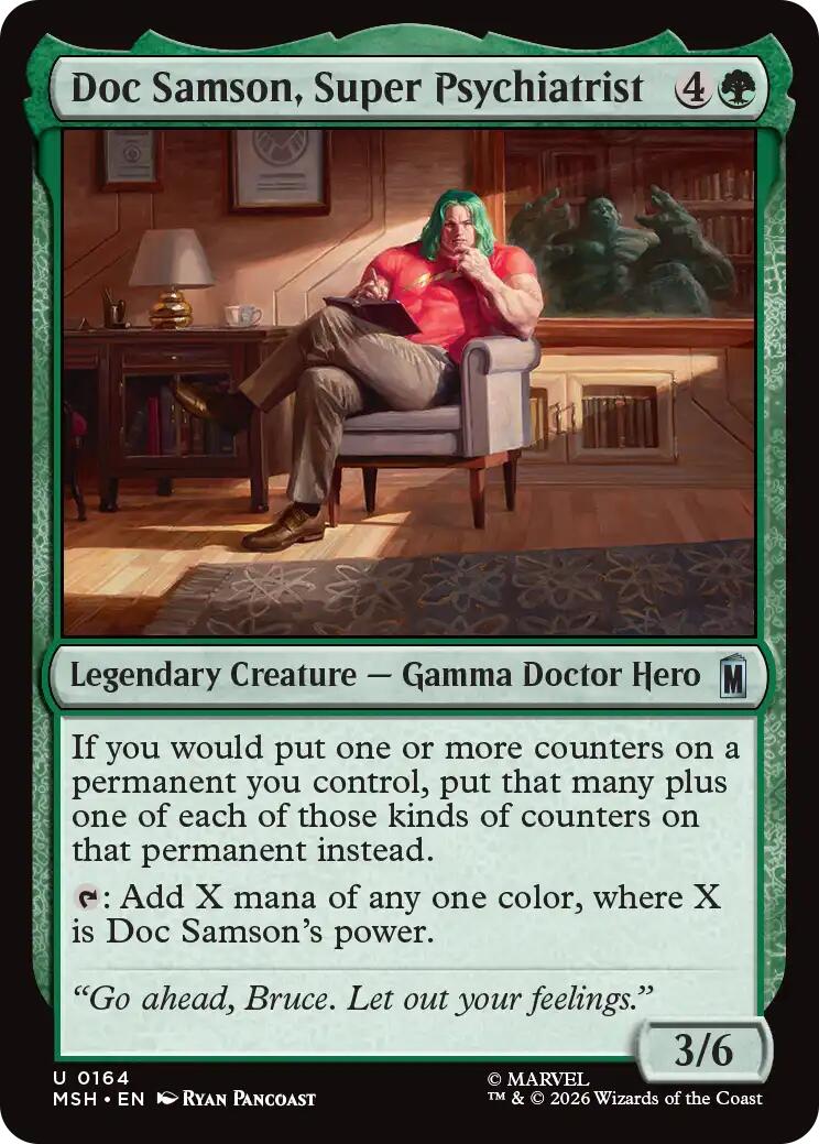 Doc Samson, Super Psychiatrist | Local Legends