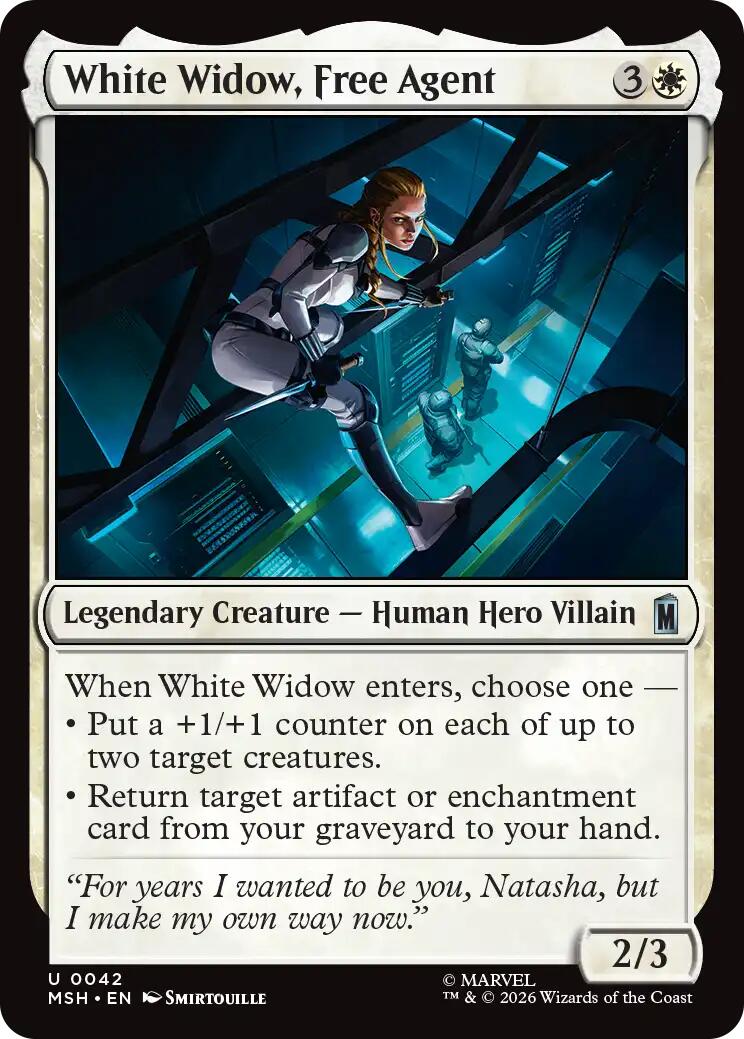 White Widow, Free Agent | Local Legends