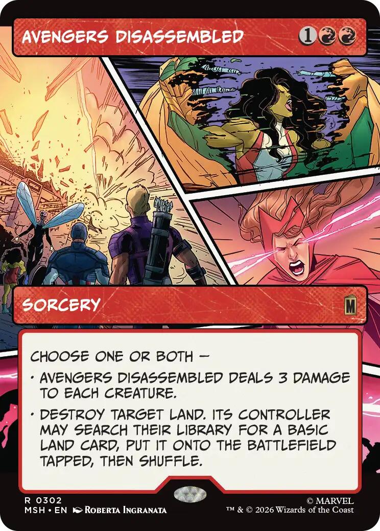 Avengers Disassembled (Borderless) | Local Legends
