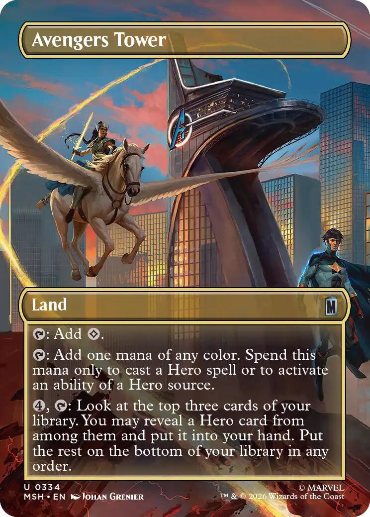 Avengers Tower (Borderless) | Local Legends