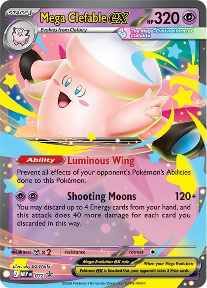 Mega Clefable ex - 072 | Local Legends