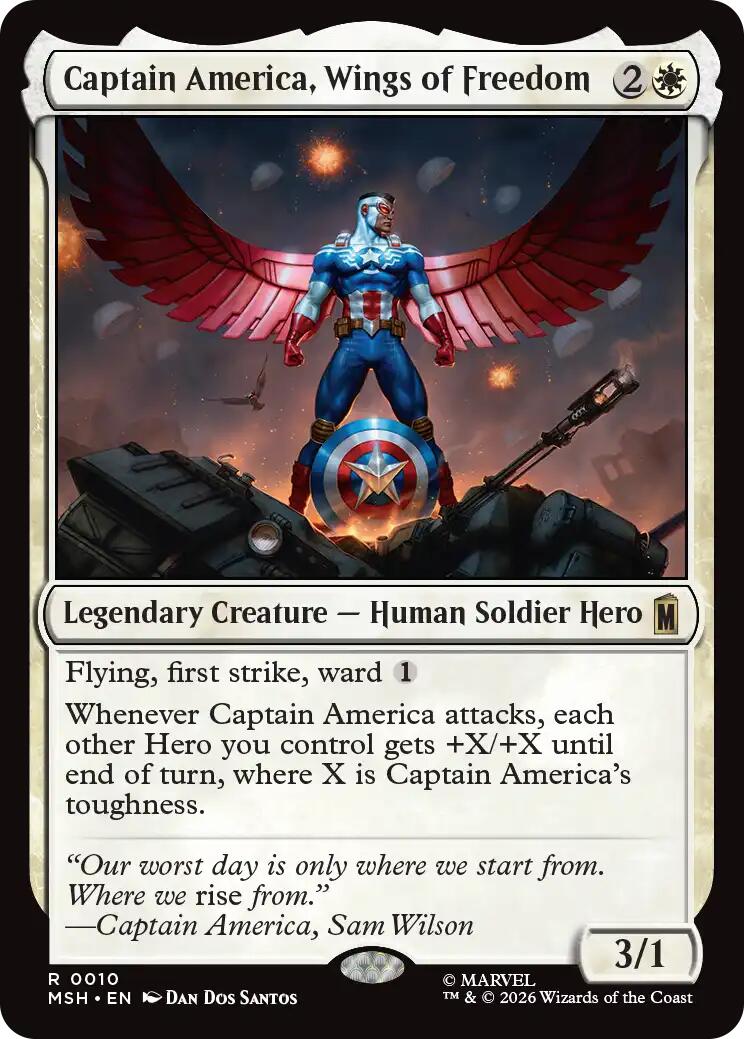Captain America, Wings of Freedom | Local Legends