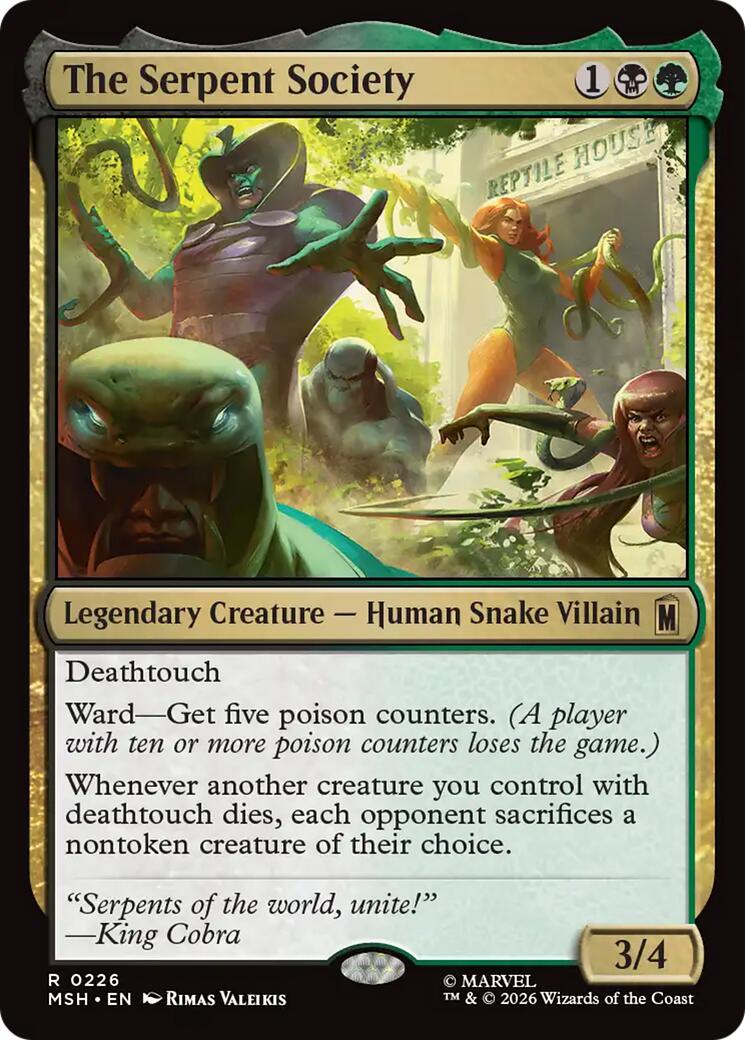 The Serpent Society | Local Legends