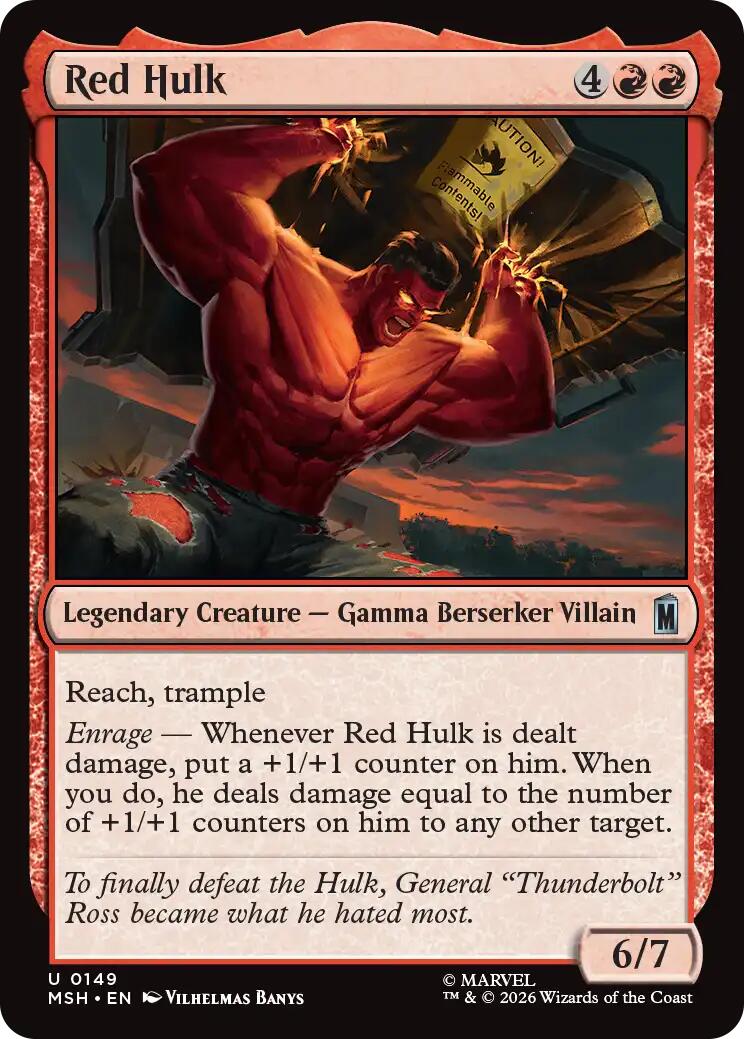 Red Hulk | Local Legends