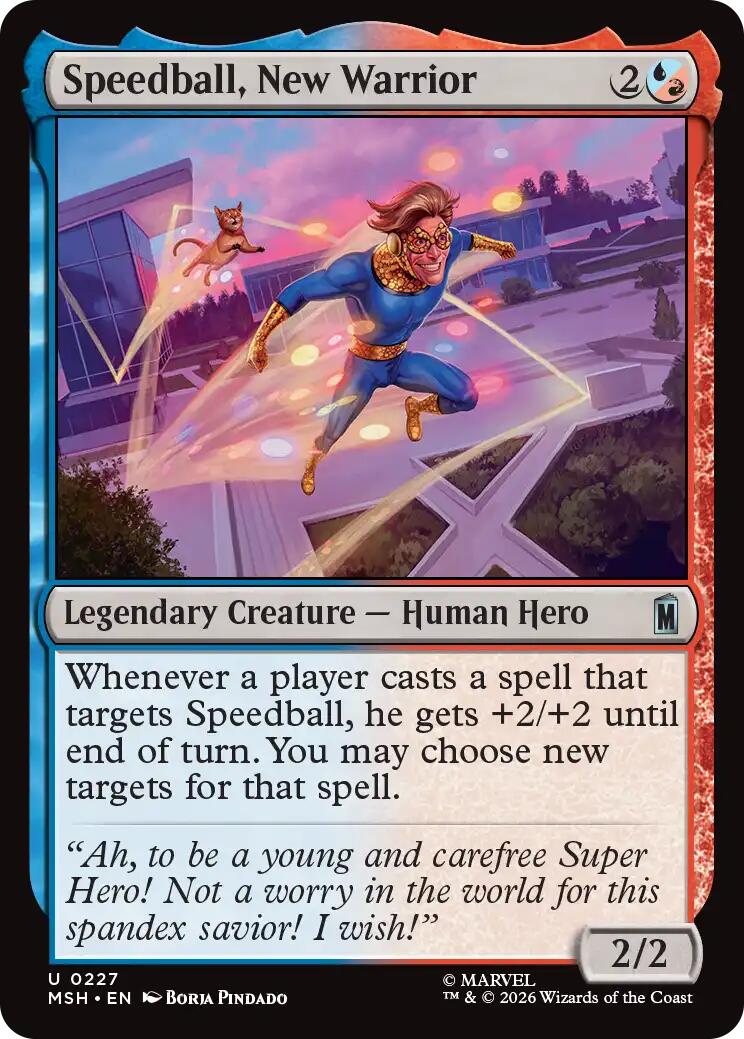 Speedball, New Warrior | Local Legends