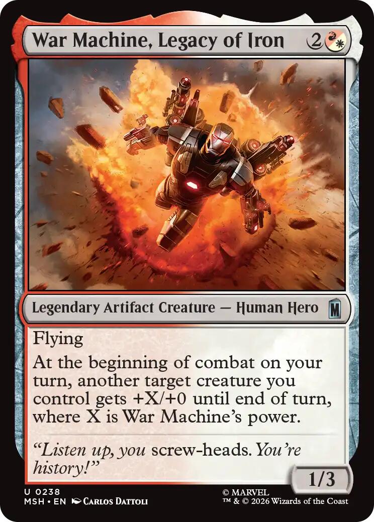 War Machine, Legacy of Iron | Local Legends