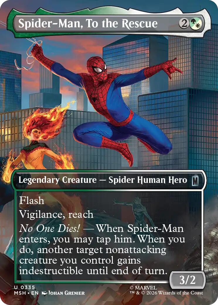 Spider-Man, To the Rescue (Borderless) | Local Legends