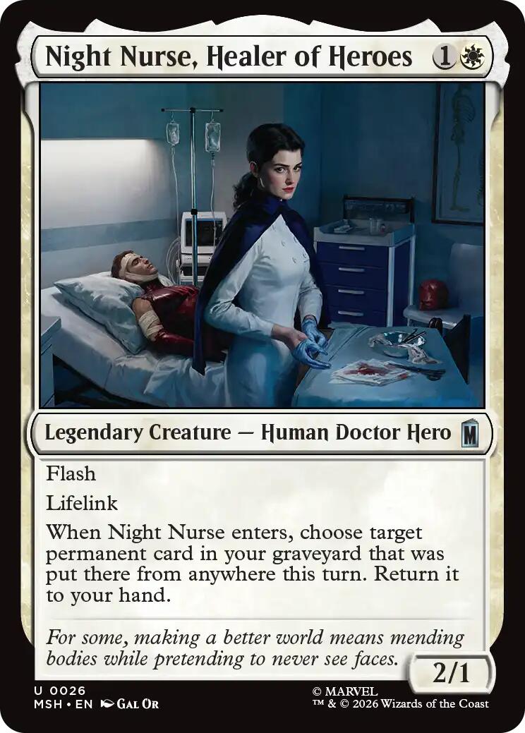 Night Nurse, Healer of Heroes | Local Legends
