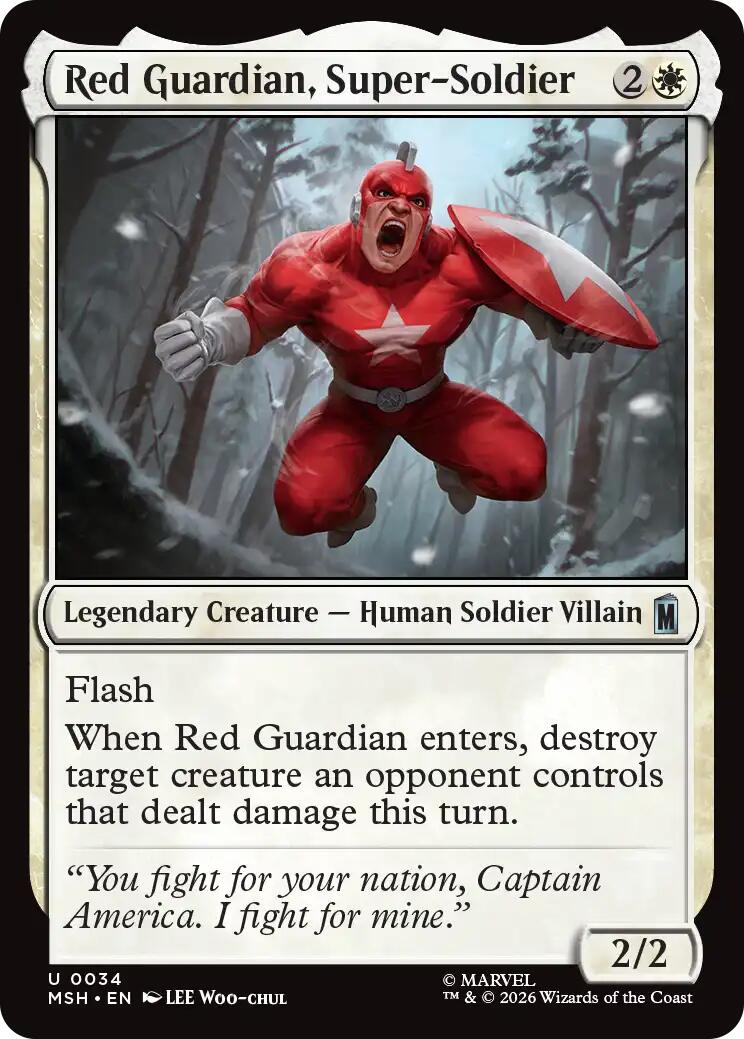 Red Guardian, Super-Soldier | Local Legends