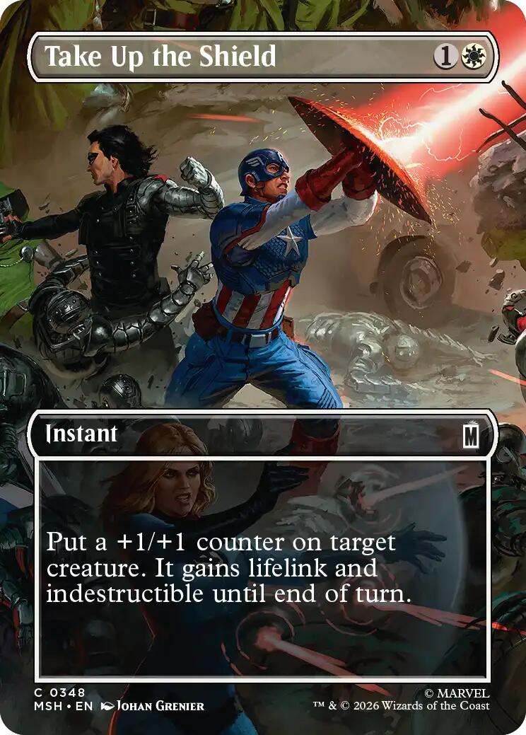 Take Up the Shield (Borderless) | Local Legends