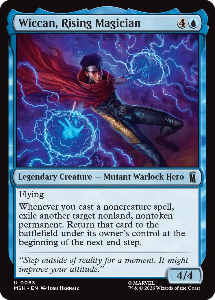 Wiccan, Rising Magician | Local Legends