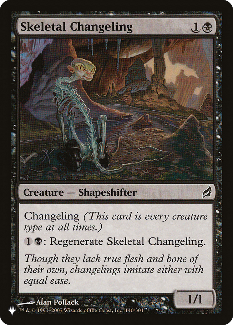 Skeletal Changeling [The List] | Local Legends