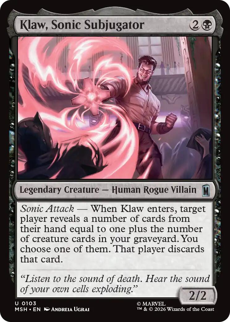 Klaw, Sonic Subjugator | Local Legends