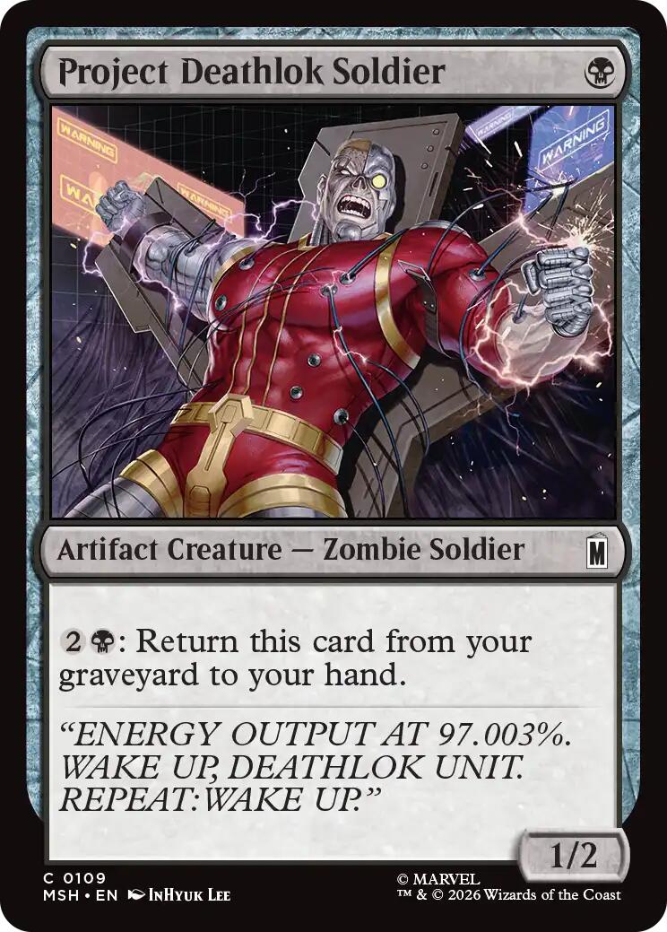 Project Deathlok Soldier | Local Legends