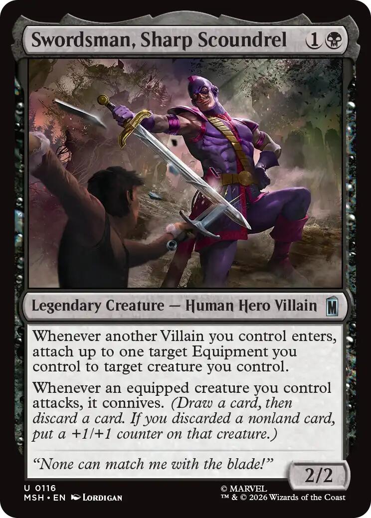 Swordsman, Sharp Scoundrel | Local Legends