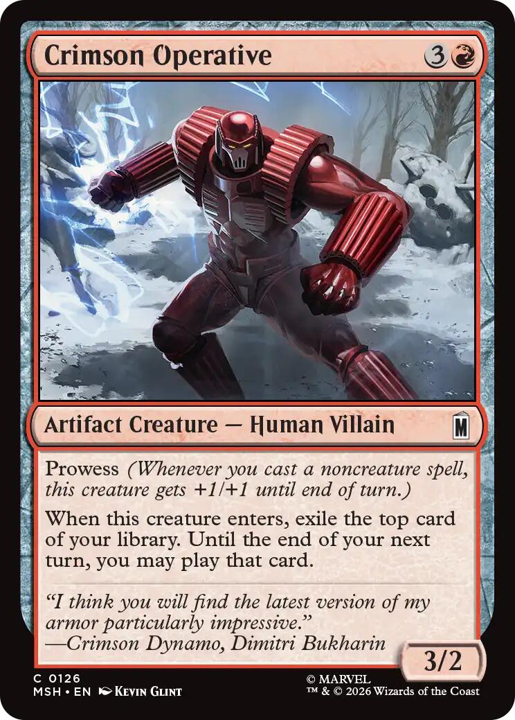 Crimson Operative | Local Legends