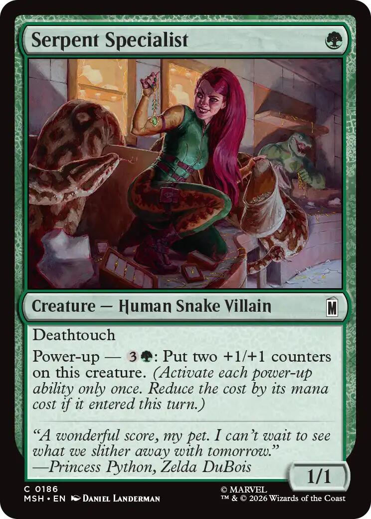 Serpent Specialist | Local Legends