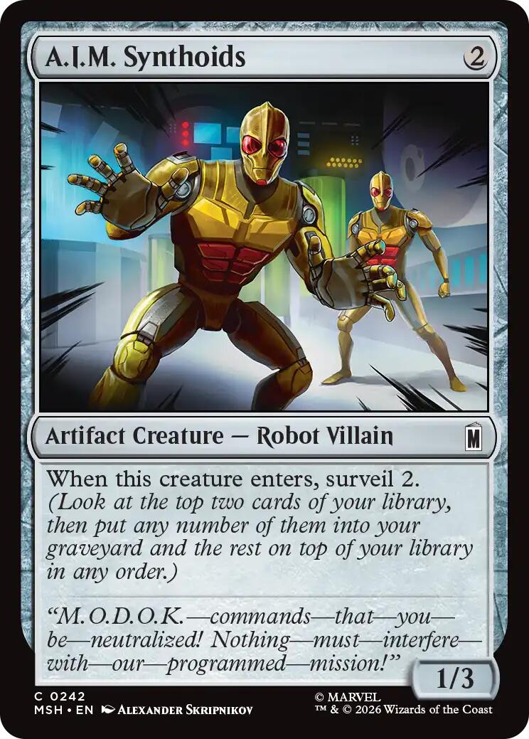 A.I.M. Synthoids | Local Legends