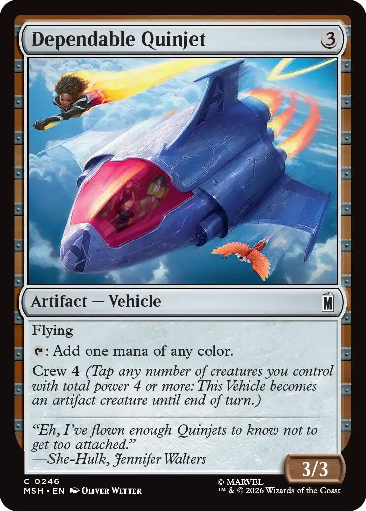 Dependable Quinjet | Local Legends