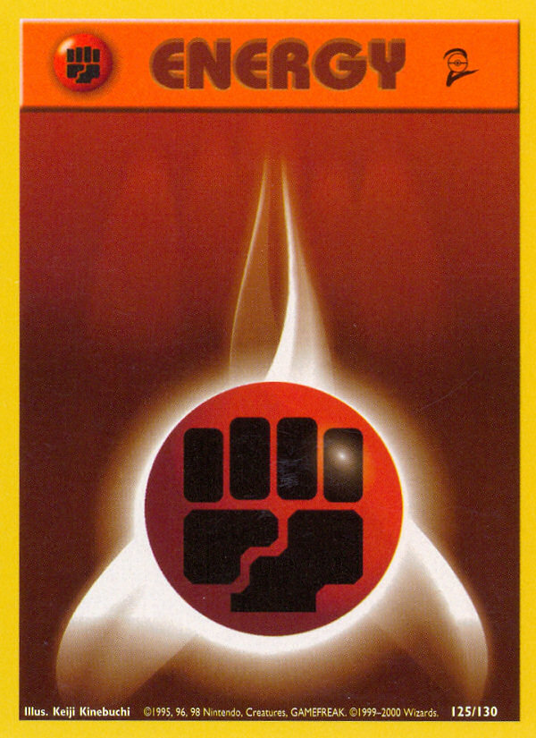 Fighting Energy (125/130) [Base Set 2] | Local Legends