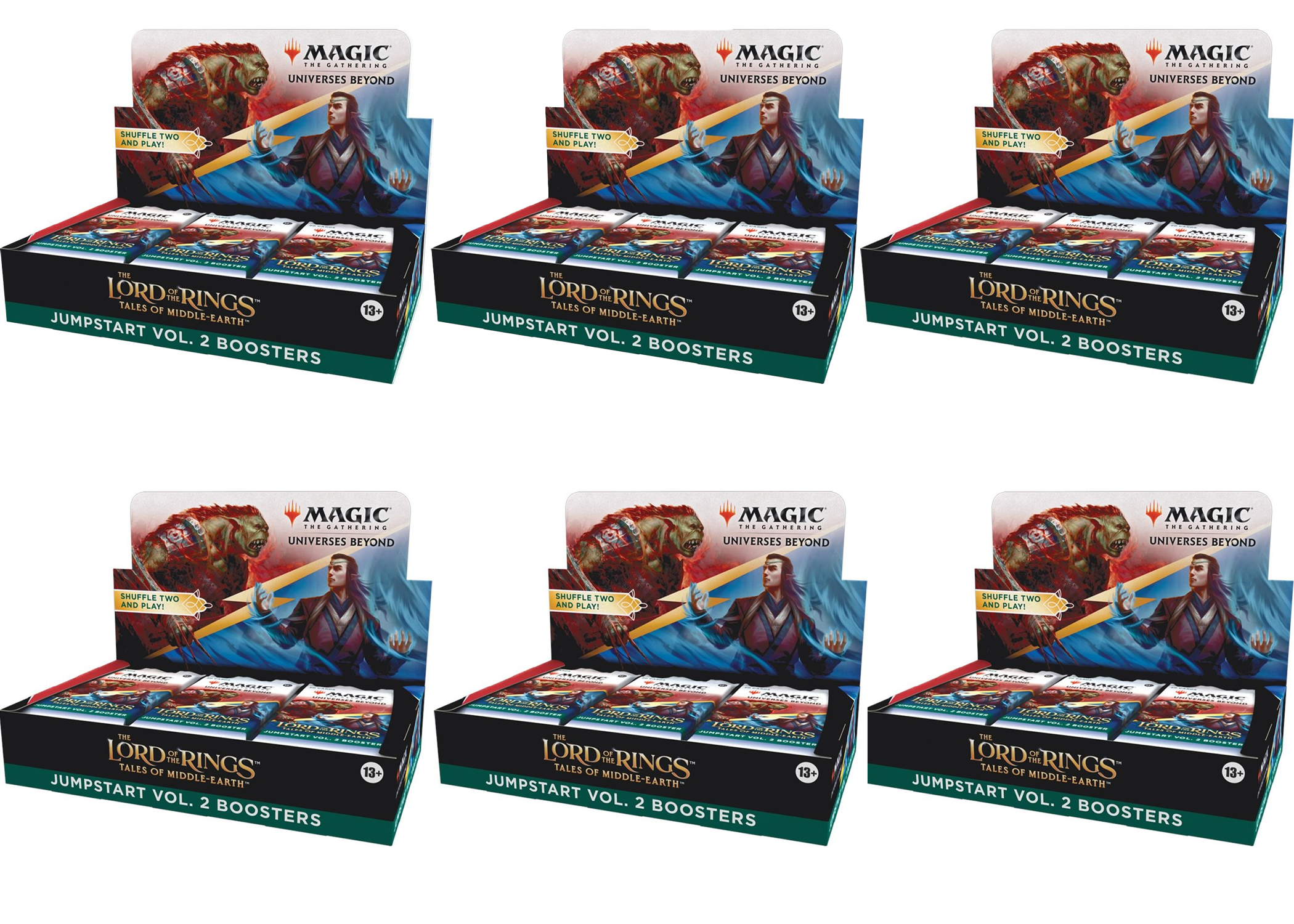 The Lord of the Rings: Tales of Middle-earth - Jumpstart Vol. 2 Booster Display Case | Local Legends