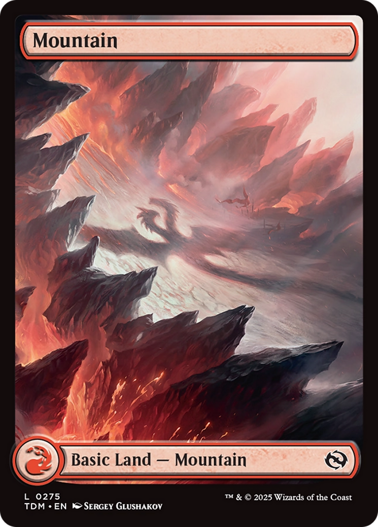 Mountain (0275) [Tarkir: Dragonstorm] | Local Legends