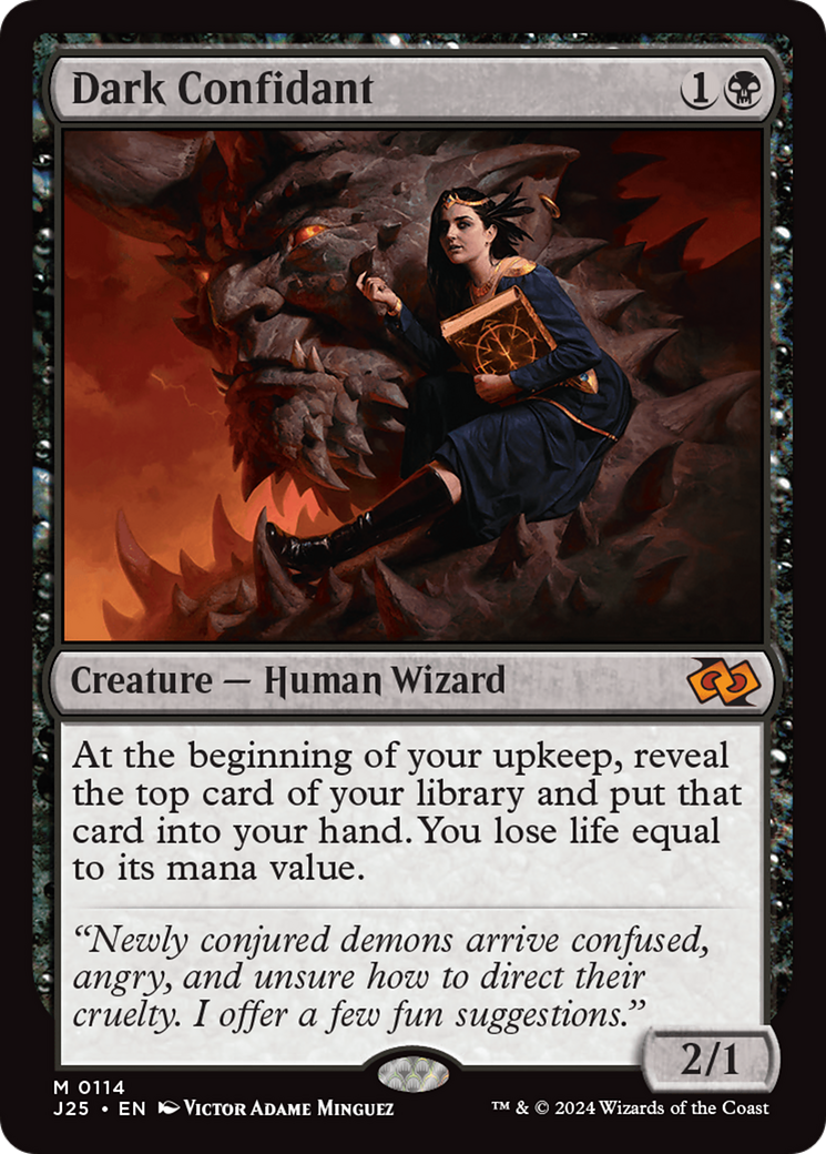 Dark Confidant [Foundations Jumpstart] | Local Legends