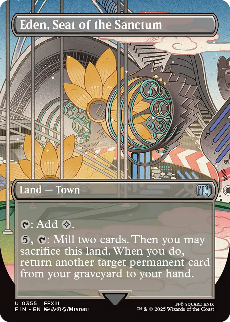 Eden, Seat of the Sanctum (Borderless) [FINAL FANTASY] | Local Legends