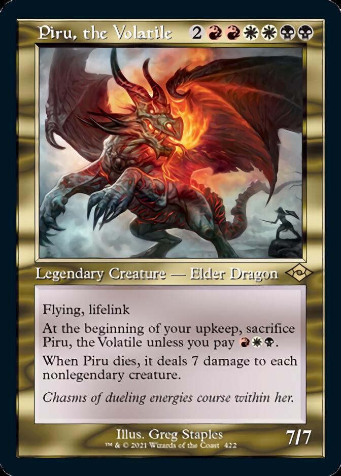 Piru, the Volatile (Retro) [Modern Horizons 2] | Local Legends