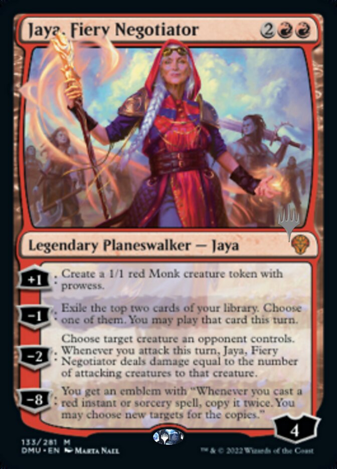 Jaya, Fiery Negotiator (Promo Pack) [Dominaria United Promos] | Local Legends