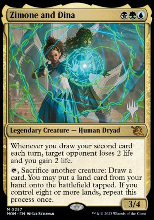 Zimone and Dina (Promo Pack) [March of the Machine Promos] | Golgari Games