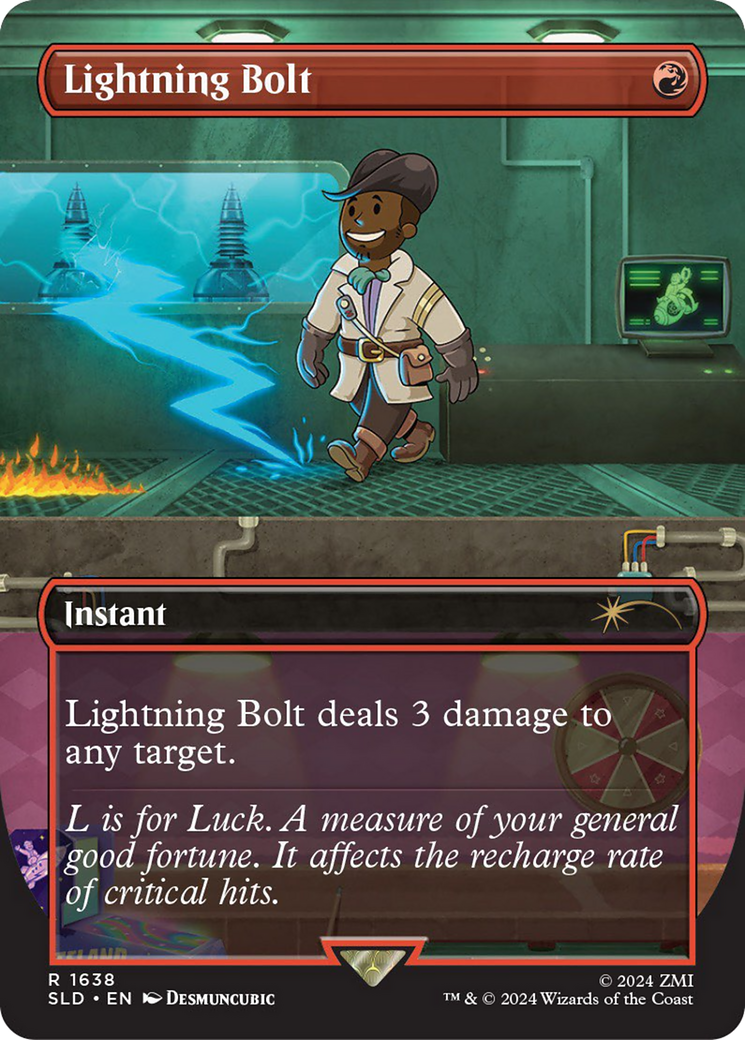 Lightning Bolt (1638) (Rainbow Foil) [Secret Lair Drop Series] | Local Legends