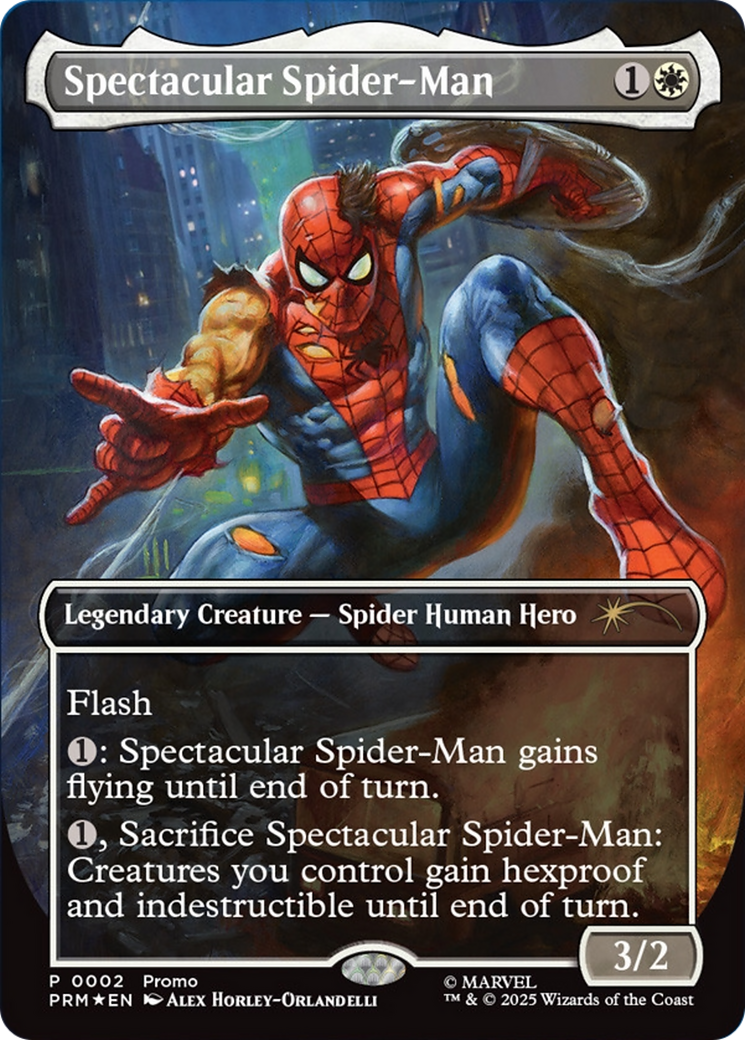 Spectacular Spider-Man (Borderless) [Media Promos] | Local Legends