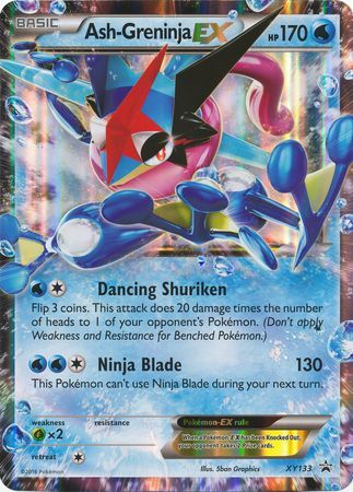 Ash-Greninja EX (XY133) (Jumbo Card) [XY: Black Star Promos] | Golgari Games