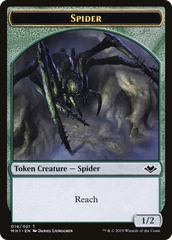 Shapeshifter // Spider Double-Sided Token [Modern Horizons Tokens] | Golgari Games