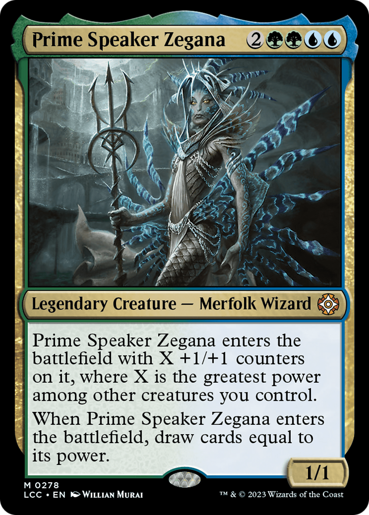 Prime Speaker Zegana [The Lost Caverns of Ixalan Commander] | Local Legends