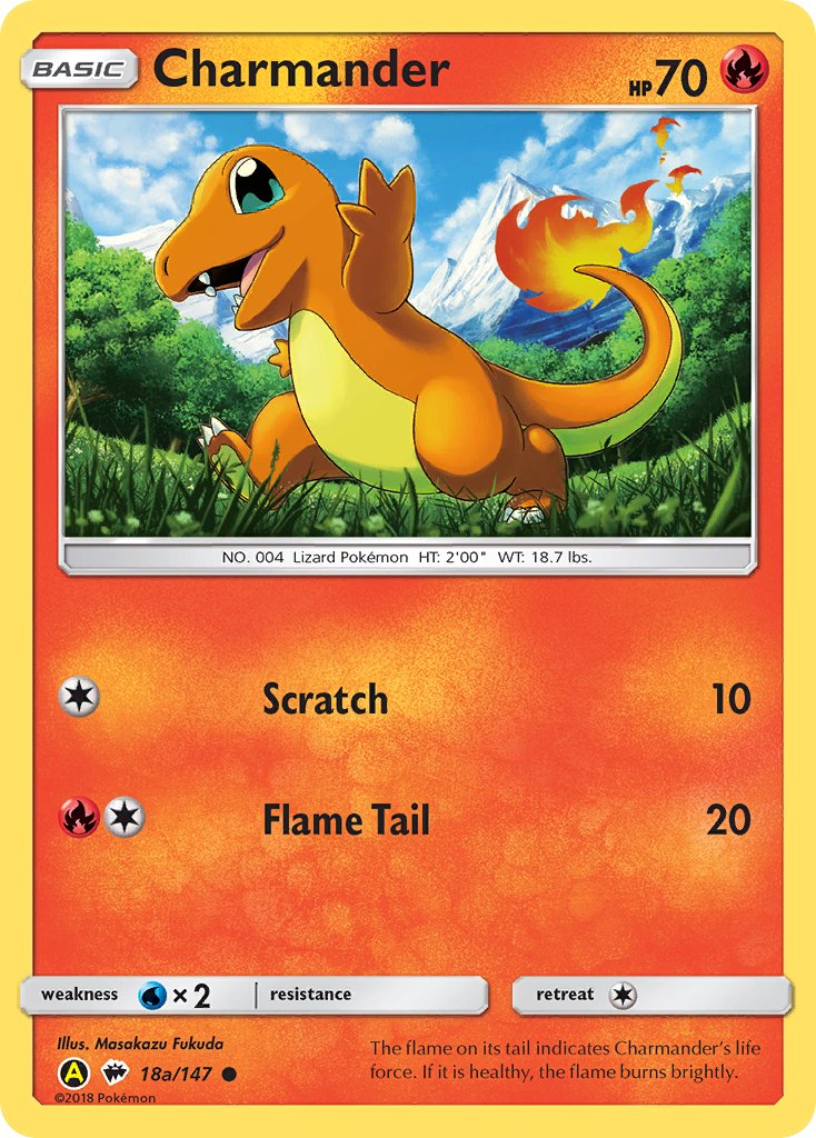 Charmander (18a/147) [Alternate Art Promos] | Golgari Games