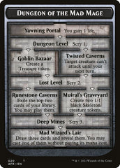 Dungeon of the Mad Mage // Tomb of Annihilation Double-Sided Token [Dungeons & Dragons: Adventures in the Forgotten Realms Tokens] | Golgari Games